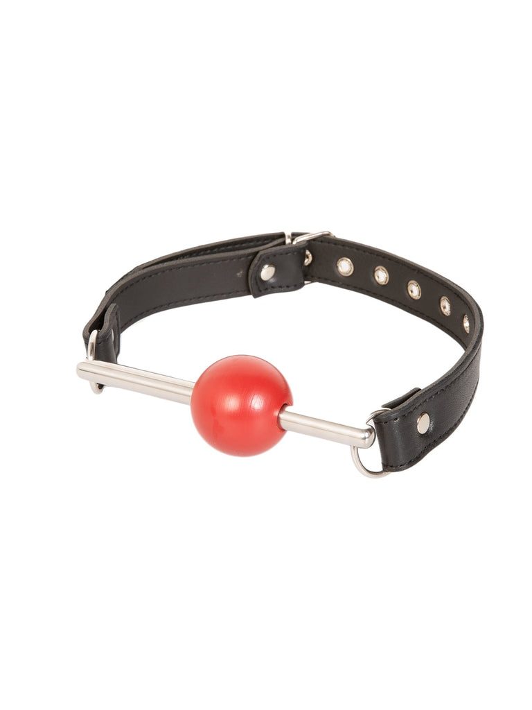 Skin Two UK Ball Gag with Stainless Steel Rod Gag