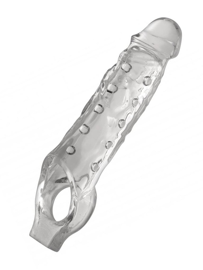 Skin Two UK Clear Penis Enhancer Sleeve Male Sex Toy