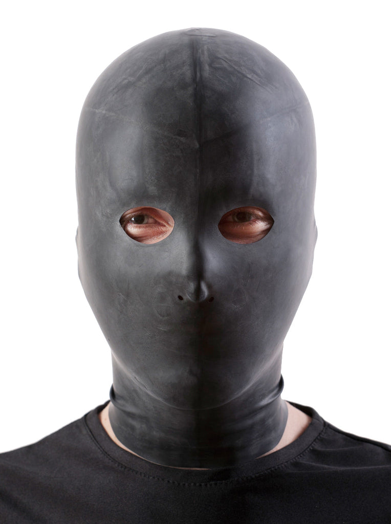 Skin Two UK Moulded Rubber Anatomical Hood with Eye & Nose Holes - One Size Hood