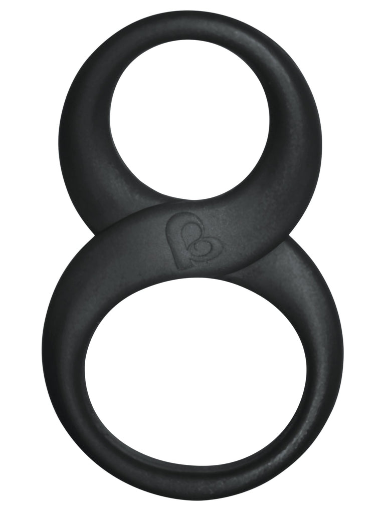 Skin Two UK Rocks Off Black 8 Ball Cock Ring Male Sex Toy