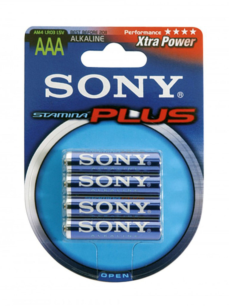 Skin Two UK Sony Stamina Plus AAA Alkaline Batteries 1.5V Vibrator