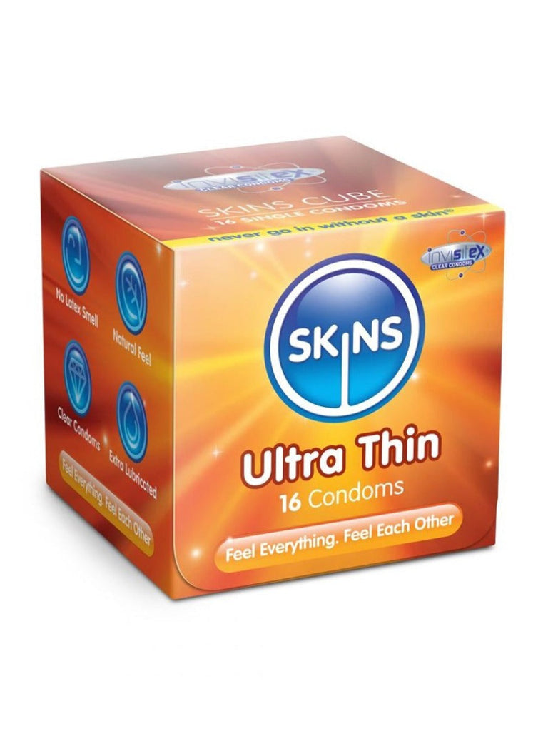 Skin Two UK Skins Ultra Thin Condoms 16 Pack Condoms
