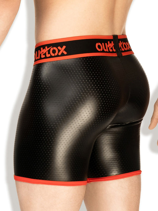 Skin Two UK Cycling Shorts in Black & Red Shorts
