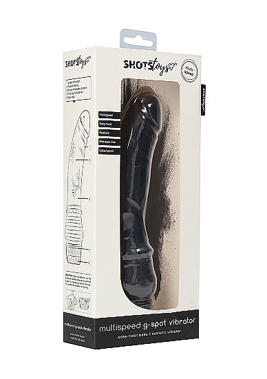 Skin Two UK Multispeed G-Spot Vibrator - 19cm - Black Vibrator